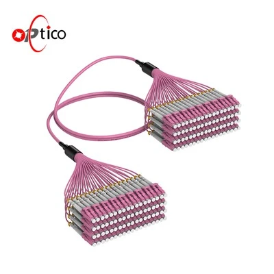 72F LC до LC Multimode Fiber Cable OM4