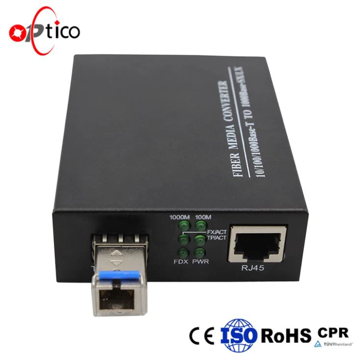 1000M Ethernet Fiber Media Converter